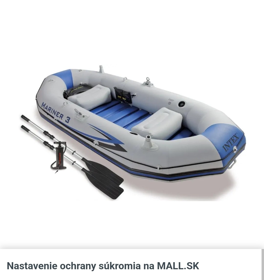 Nový Nafukovací čln Intex mariner 3