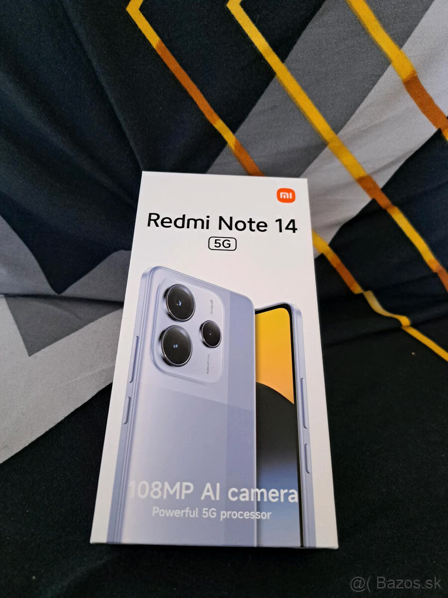 Xiaomi Redmi Note 14 5G 8GB/256GB Midnight Black