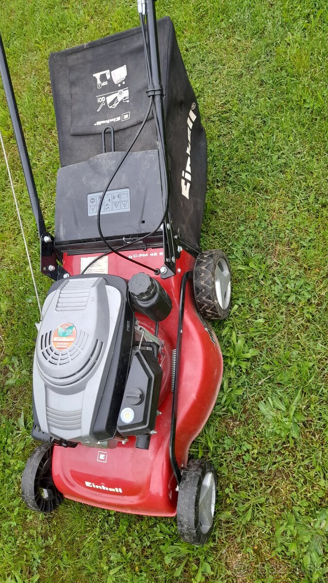 Einhell benzínová kosačka pokazena
