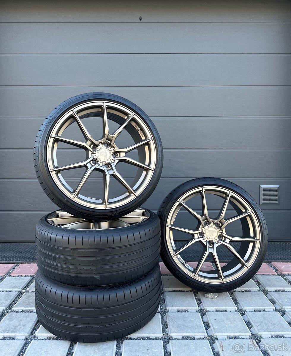 Sada kolies 5x112 R19 Cheetah Wheels Spyder - Bronze
