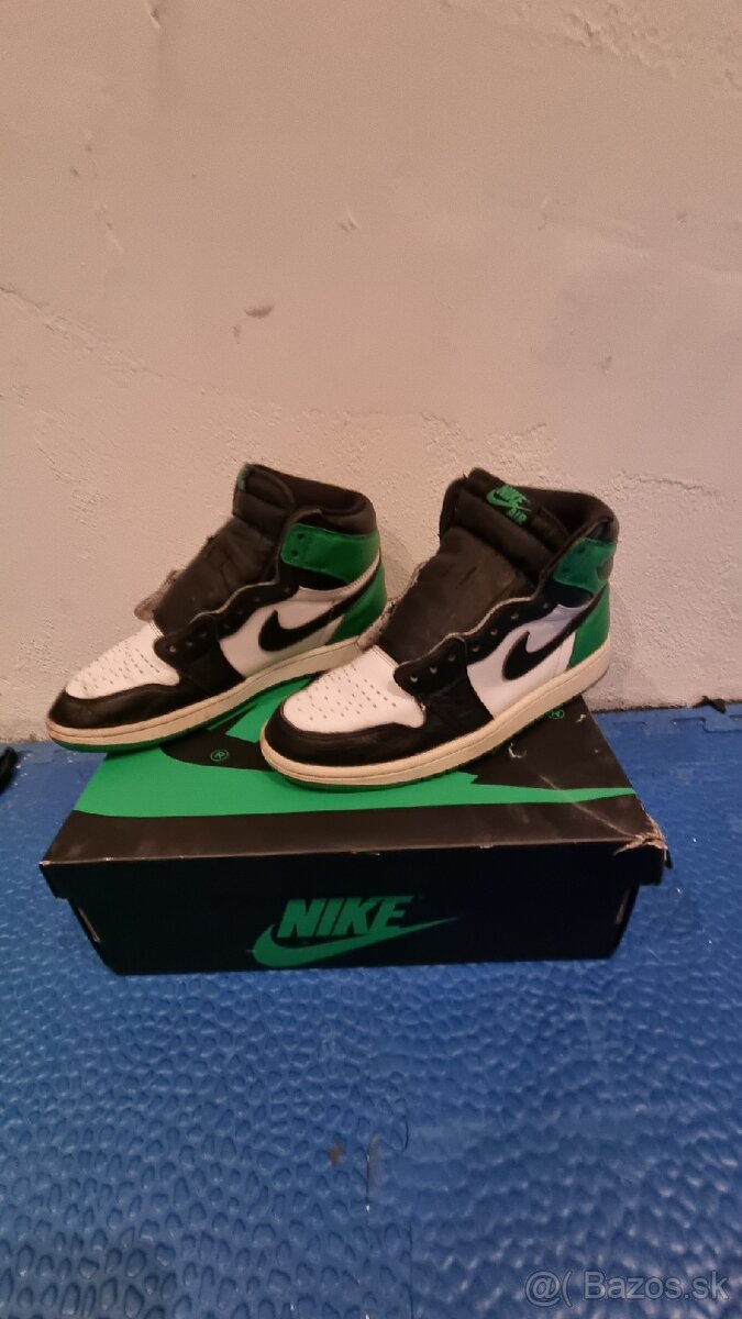 Jordan 1 lucky green