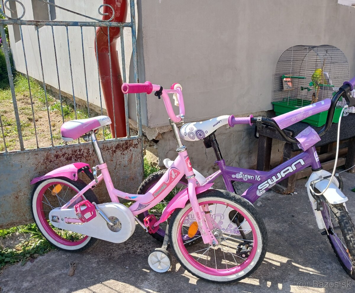 Predám detský bicykle veľkosť 16