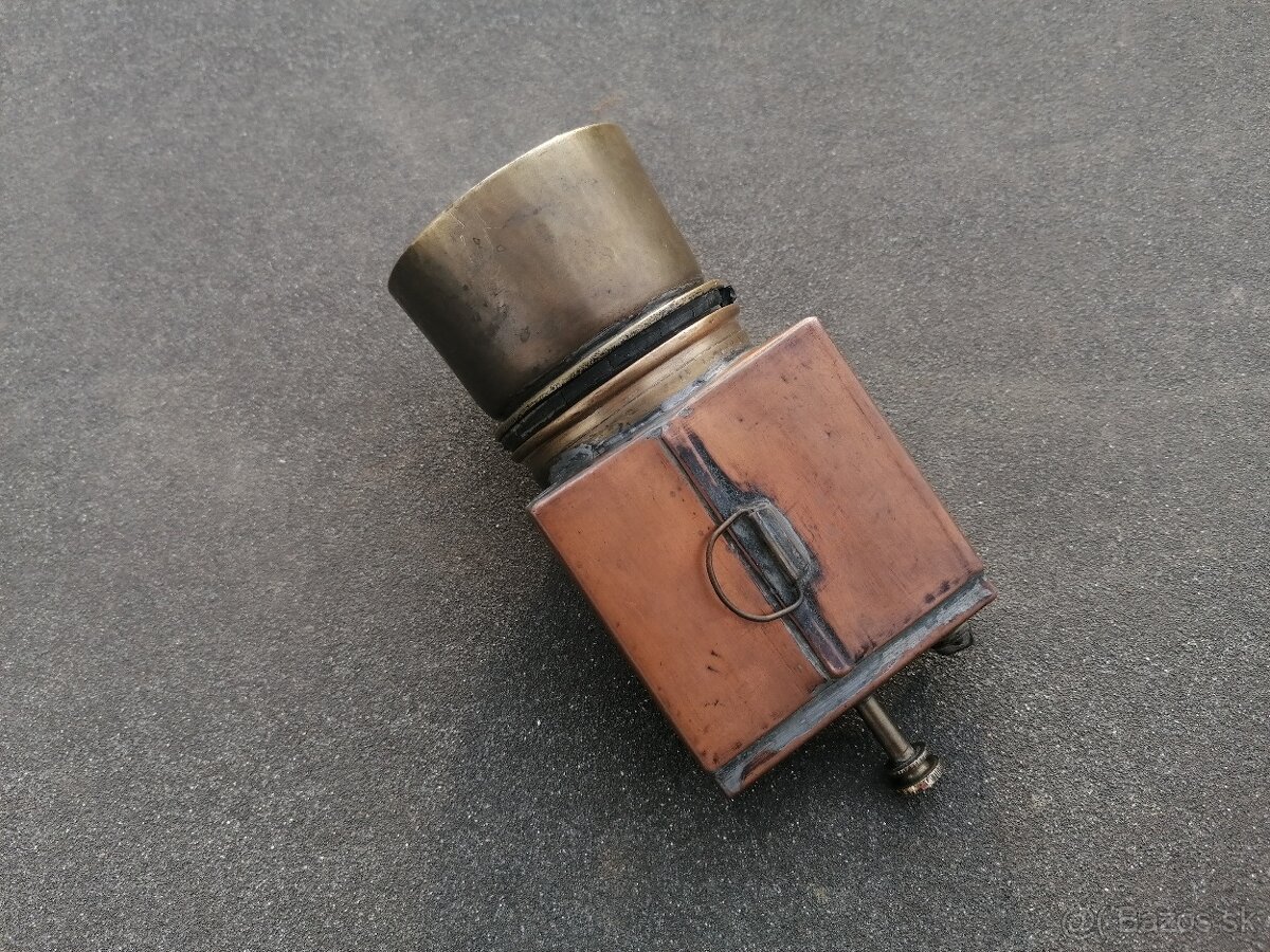 Predám starožitná karbidová lampa