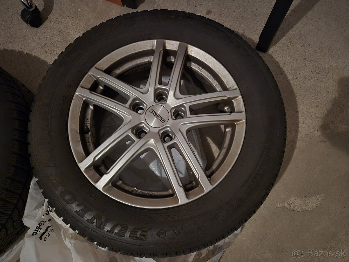 Alu disky Dezent TZ 6x16 5x112 ET43–ako nové, bez poškodení