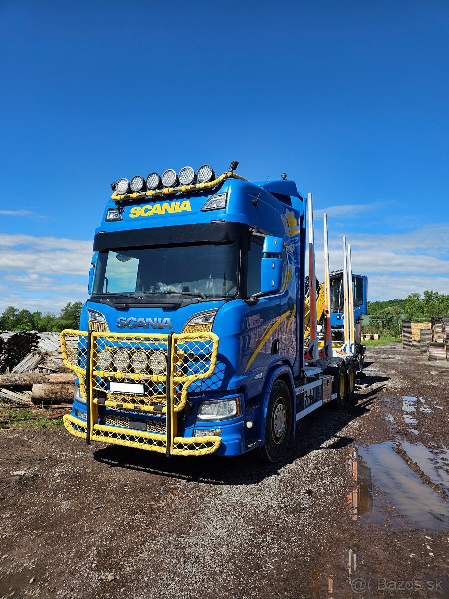 SCANIA R580 6x4 Lesovoz