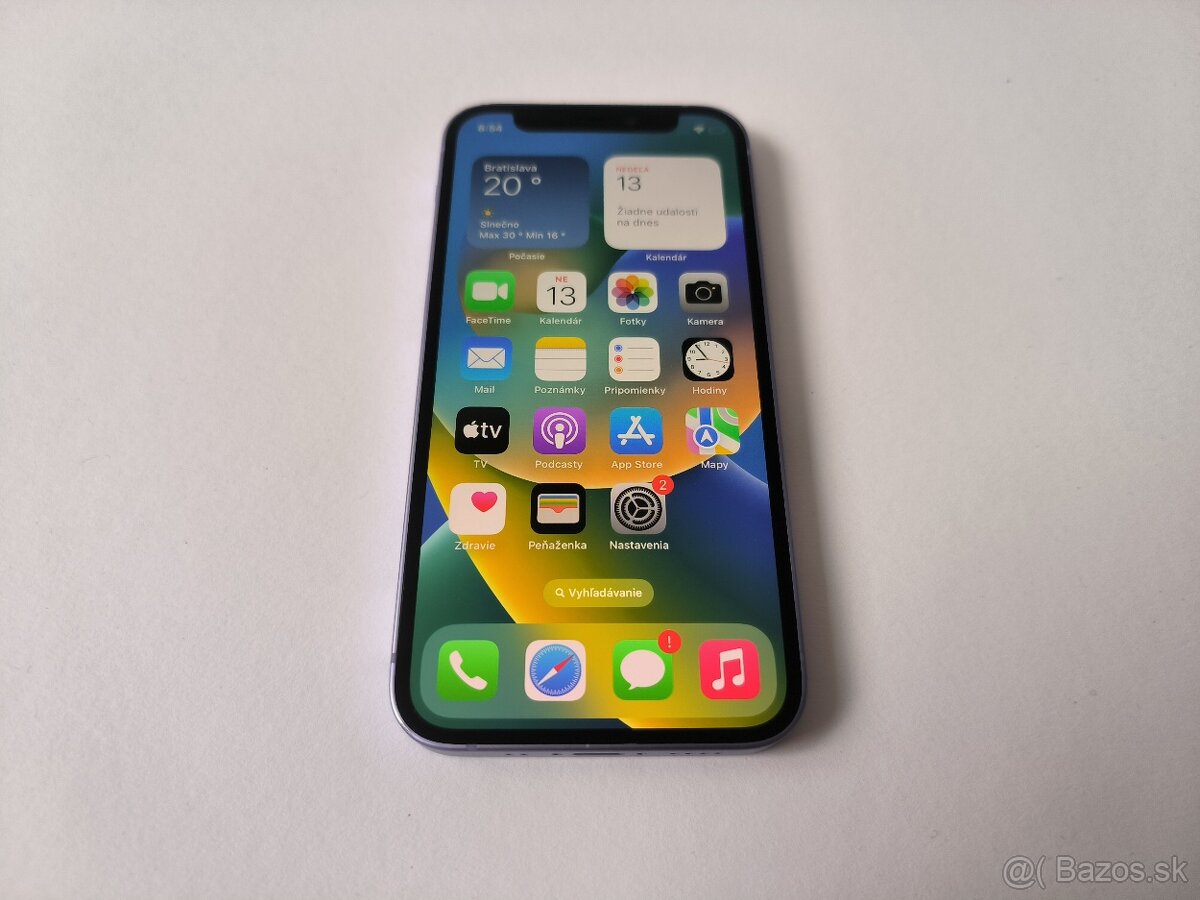 apple iphone 12 mini 64gb Purple / Batéria 100%