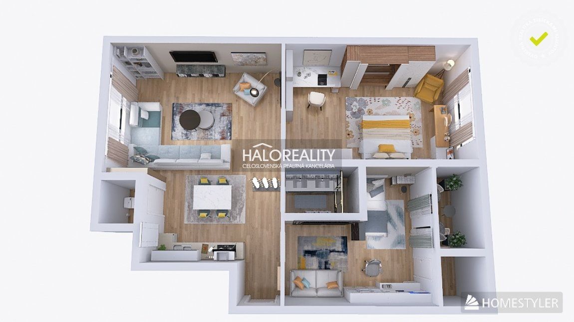 HALO reality - Predaj, trojizbový byt Bratislava Staré Mesto