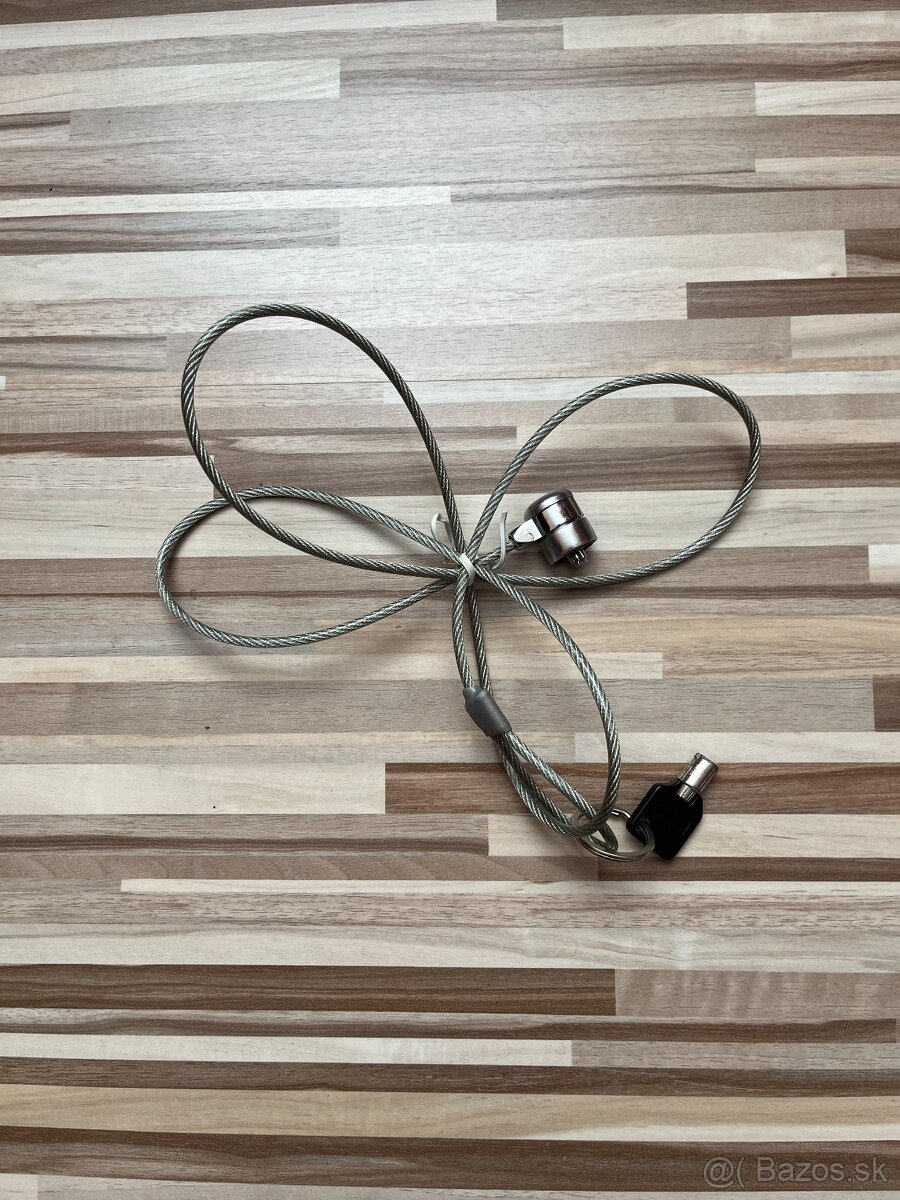 Bezpecnostne ocelove lanko na notebook PremiumCord