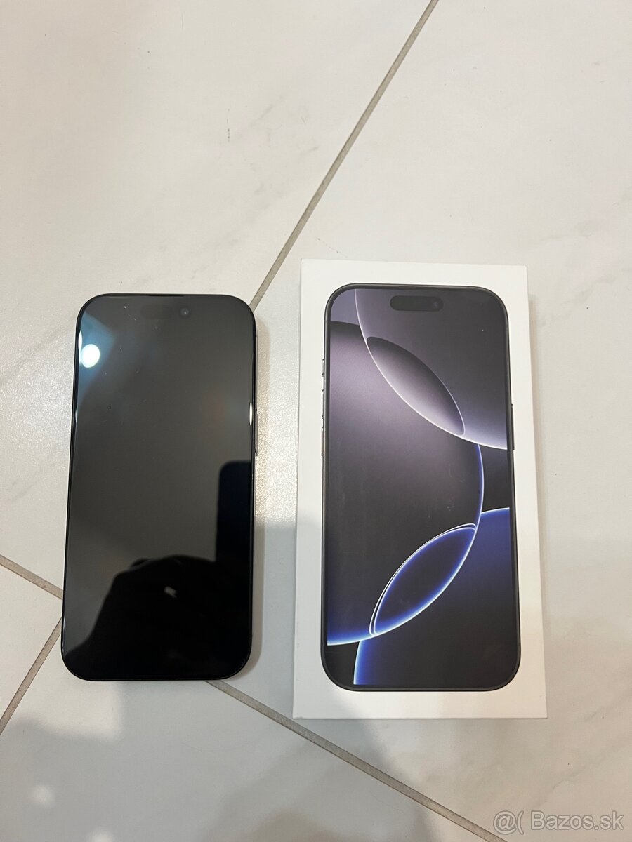 iPhone 16 Pro- Black Titanium 128GB