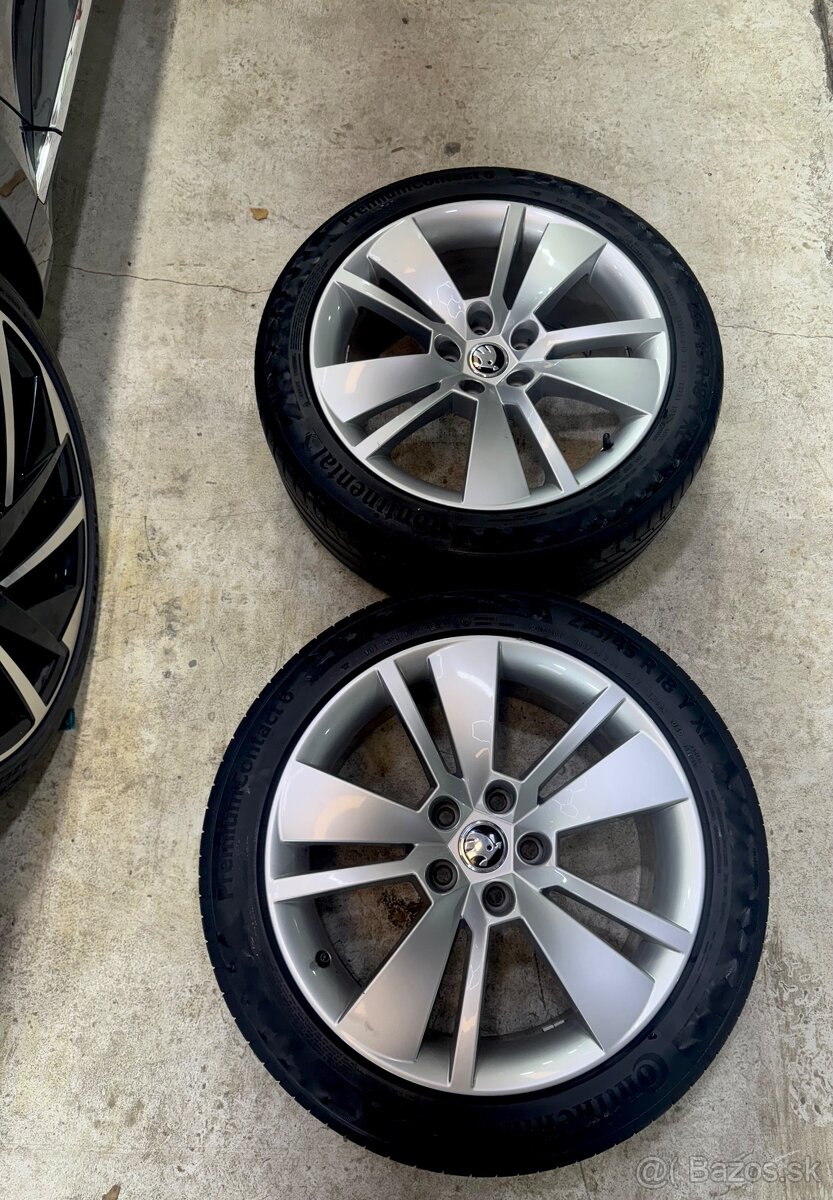 235/45 R18, 5x112 pneu Continental