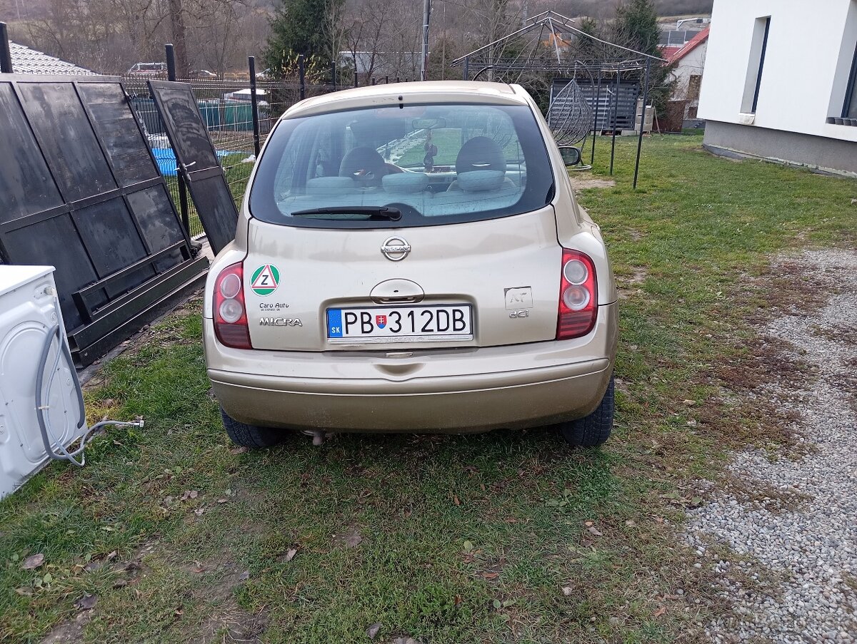 NISSAN MICRA 1.5.60KW 2004 NAFTA