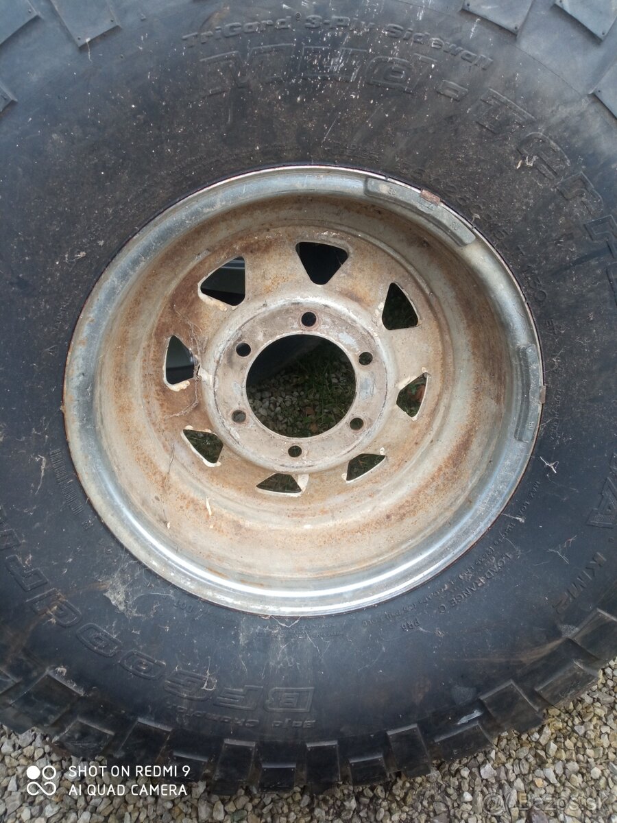 Disky 6x139,7, 15x 8j