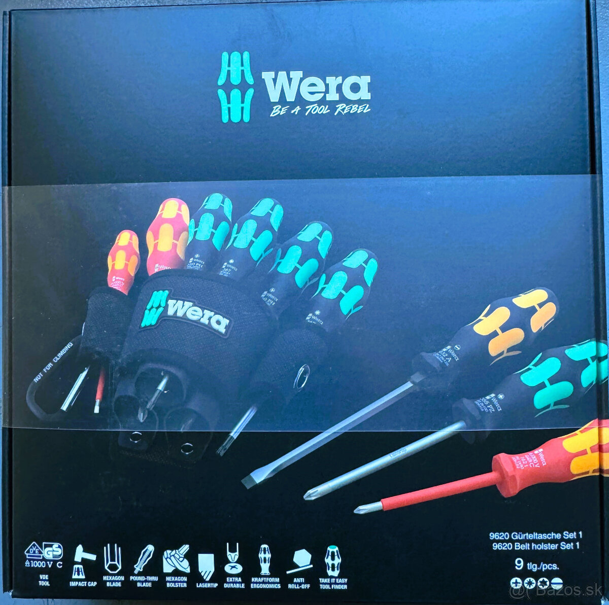 Wera 10 dielna sada šrubovakov