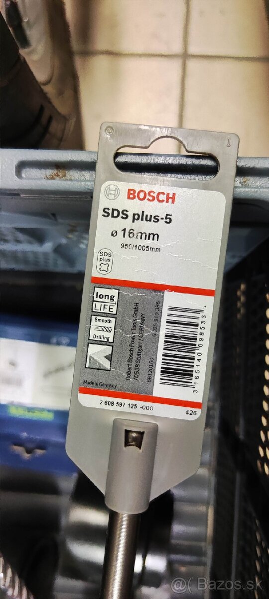 Predam vrtak bosch sds-plus 16x950x1000mm