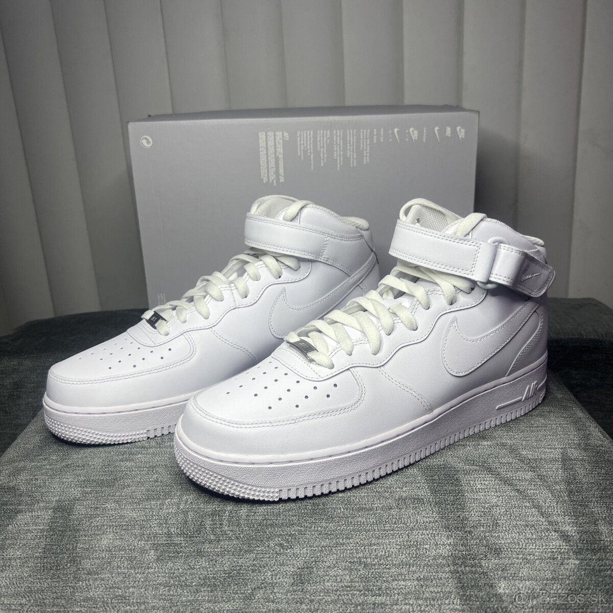 Nike Air Force 1 Mid - biele