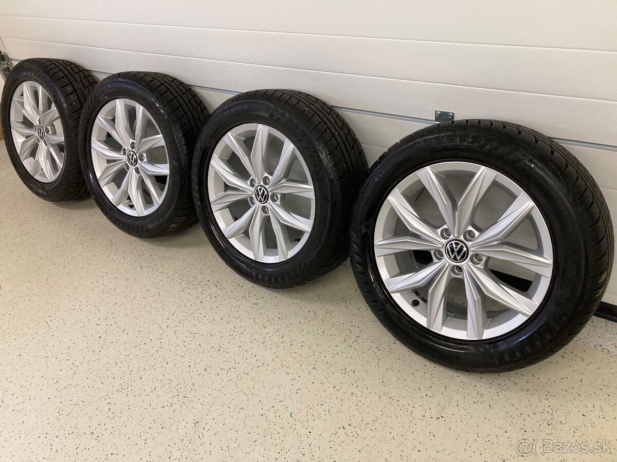 Zimná sada org VW TIGUAN 5x112 7J ET43 235/55 R18