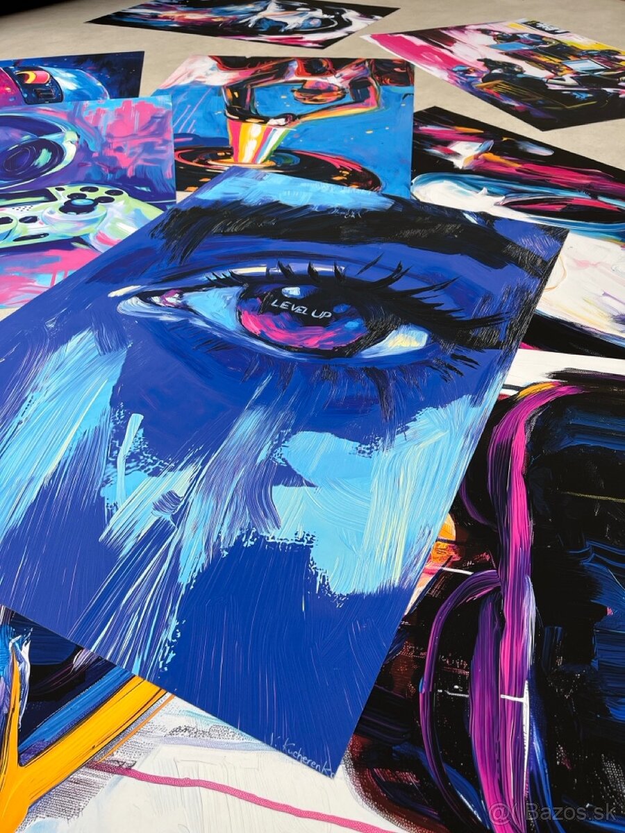 GAMING Vytlacene obrazy - najvyssia kvalita tlace