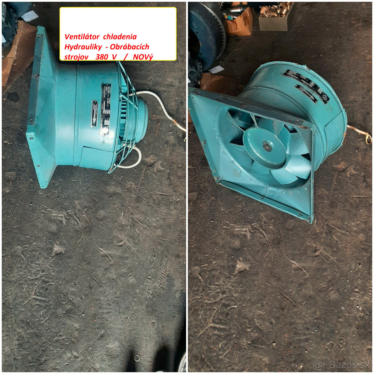 Elektro-motor s ventilátorom priemer - 320 mm