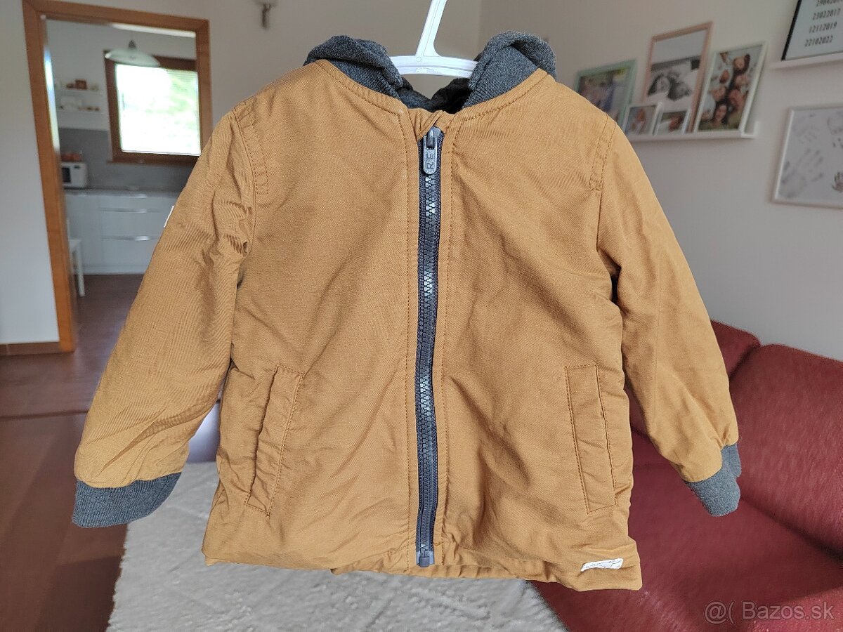 Bunda prechodná Reserved v.80 - horčicová