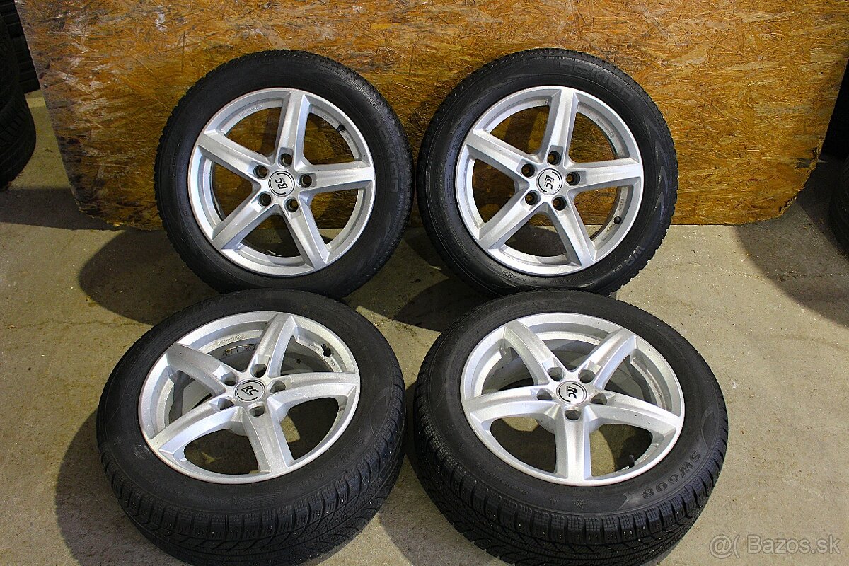 16".. 5x112 r16..ORIGINAL..BROCK..VW..KONCERN..ZIMNA..SADA