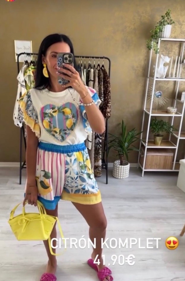 Letný citrónový komplet