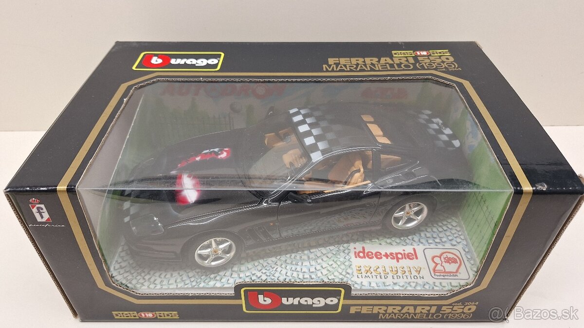 1:18 FERRARI 550 MARAMELLO AUTODROM