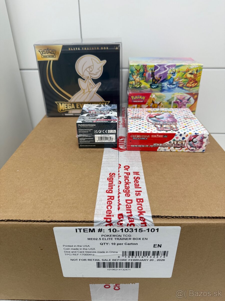 Pokémon Case/booster bundle/ETB