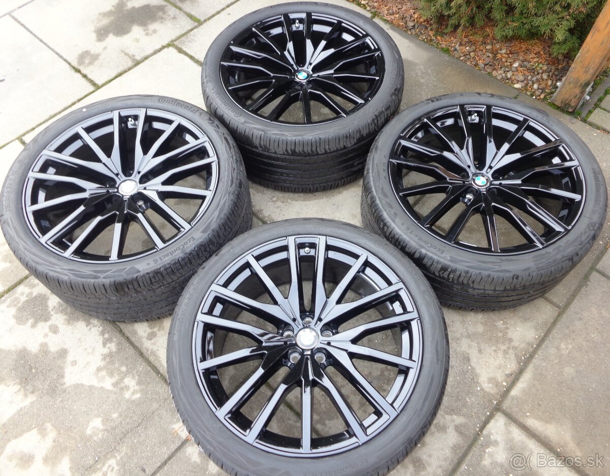 5x112 R22 BMW X6 G06 / X5 G05 original letna sada s TPMS