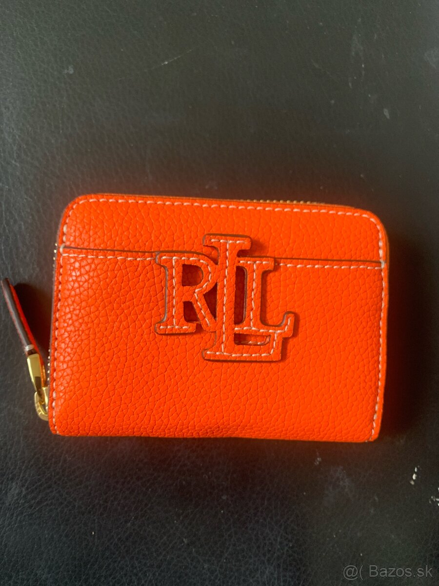 Peňaženka, Ralph Lauren, nová, kožená