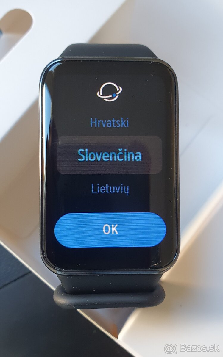 Nový fitnes náramok Honor Band 9 Black