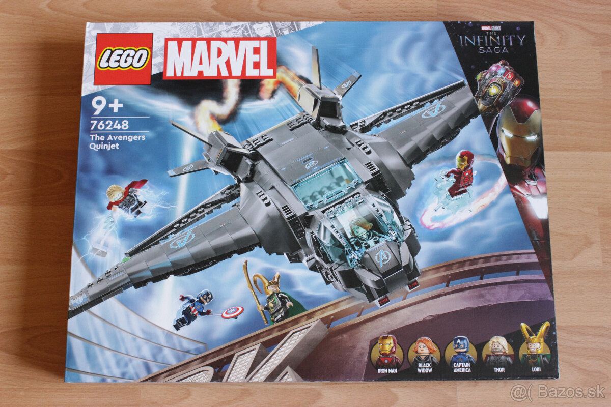 LEGO Marvel Super Heroes 76248 - Stíhačka Avengers Quinjet