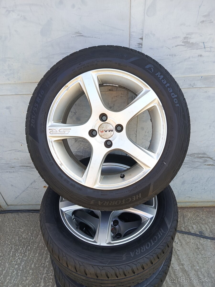 Predám alu kola 4x100 R16