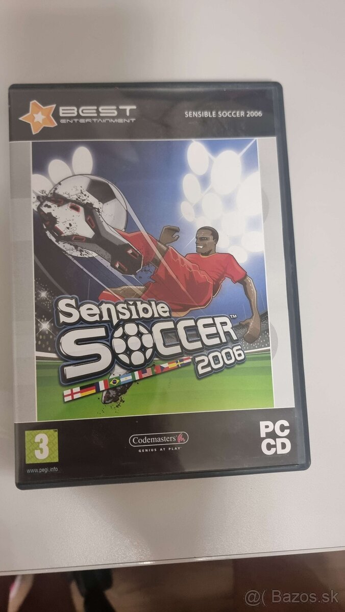 Predám PC hru Sensible Soccer 2006  CD verzia.