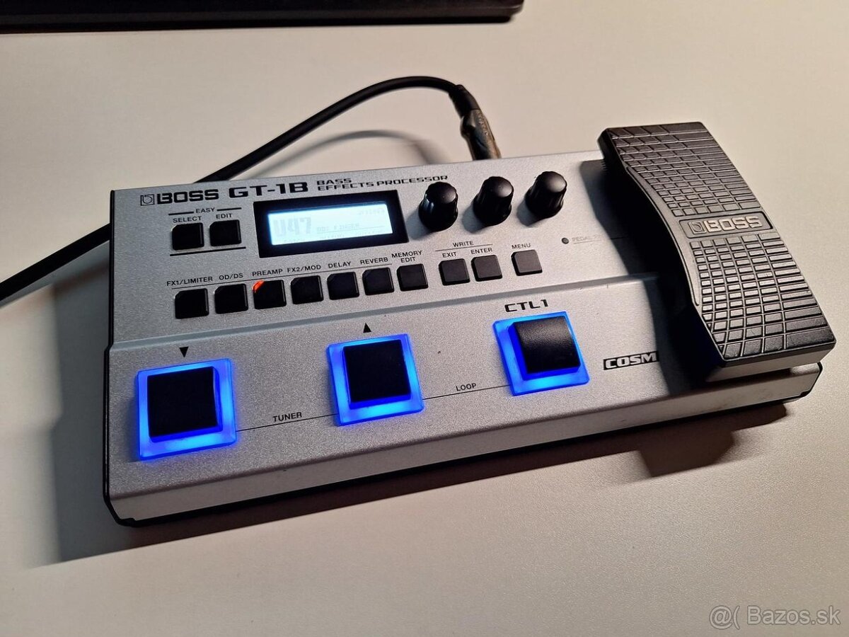 Bagitarovy multieffekt Boss GT1-B