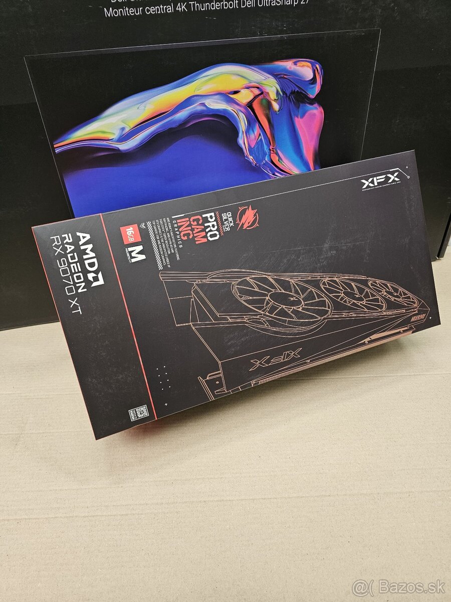 XFX Quicksilver AMD Radeon RX 9070 XT Magnetic Air 16G