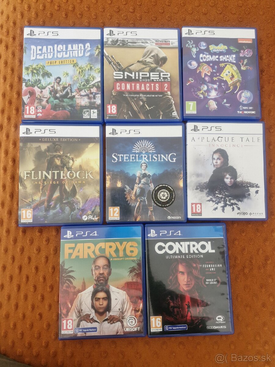 Hry na ps4,ps5