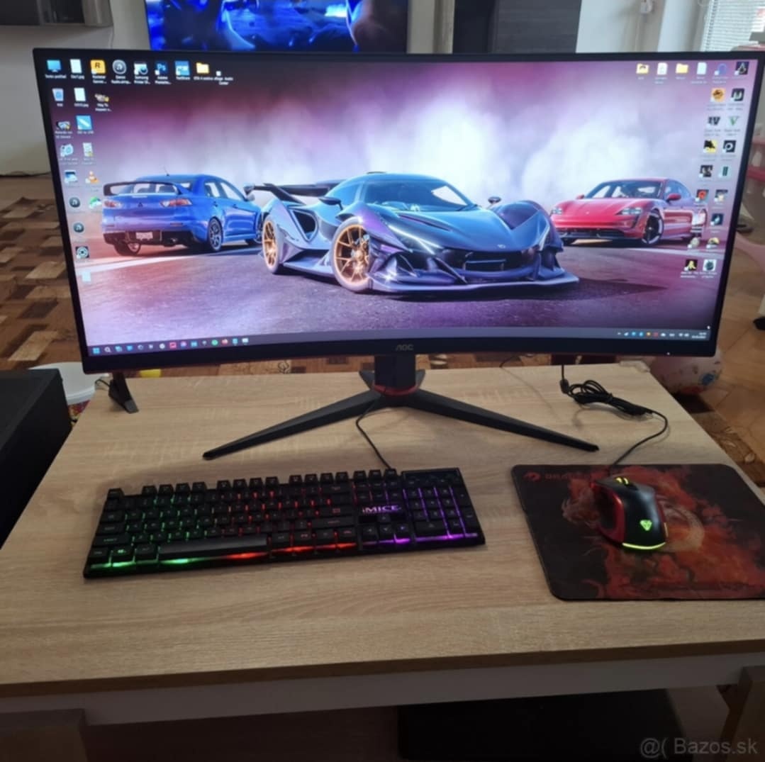 HERNÝ MONITOR 34" AOC