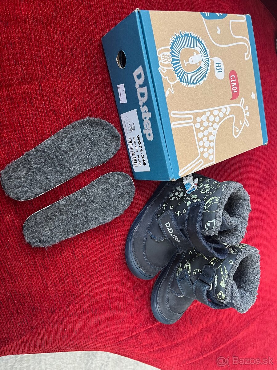 Zimne topanky DD step velkost 24