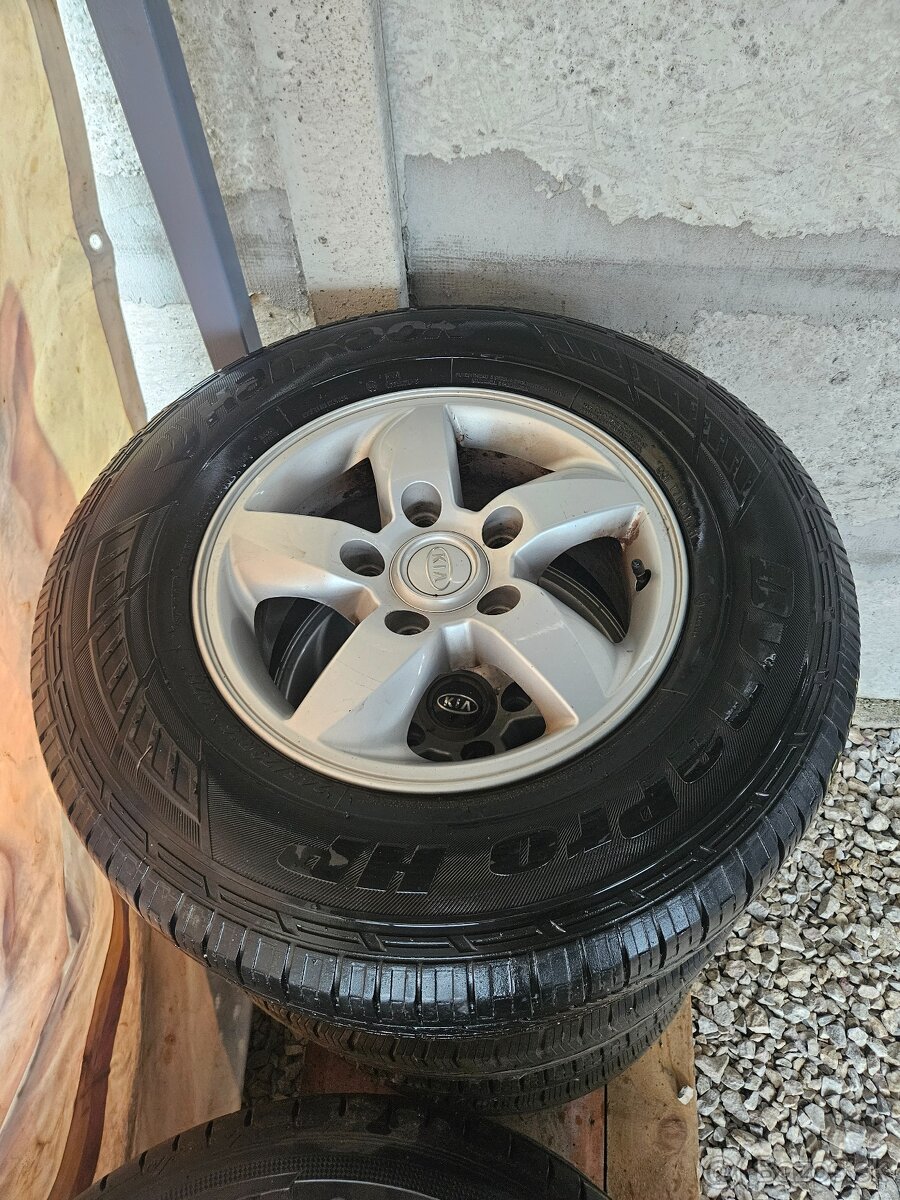 Hlinikove disky Kia Sorento R16