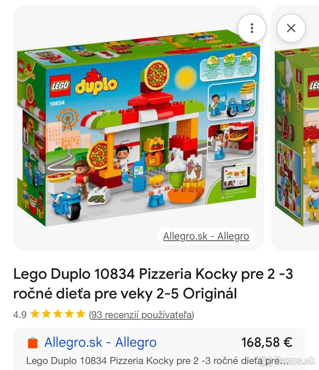 Lego duplo pizzeria