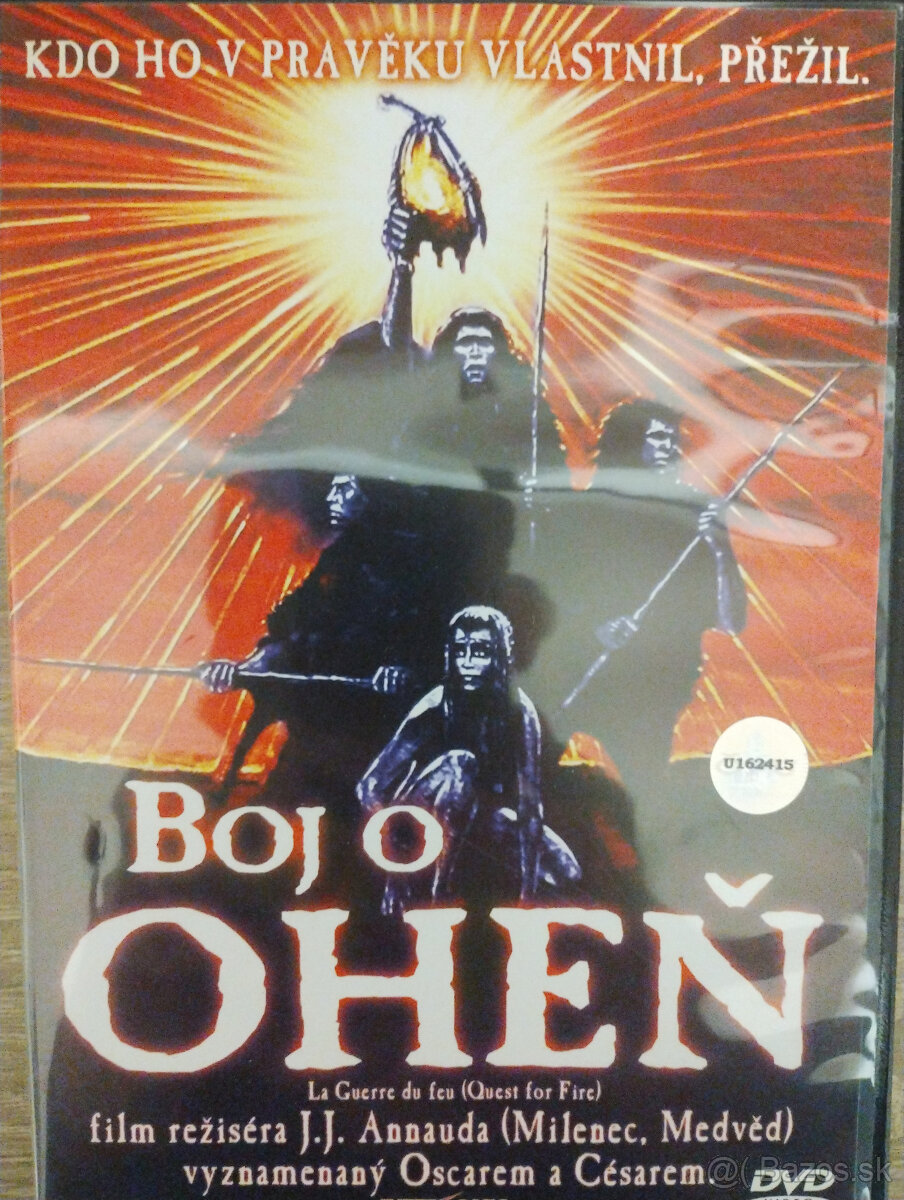 DVD film Boj o oheň (Quest for fire)