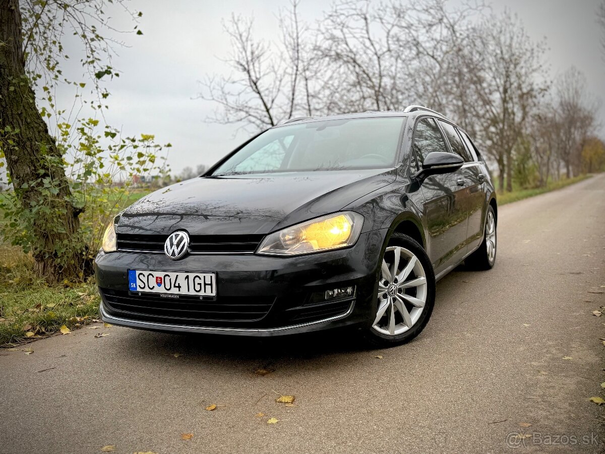 VW Golf Variant 7, 1.6 TDI 77kw, DSG, 2014