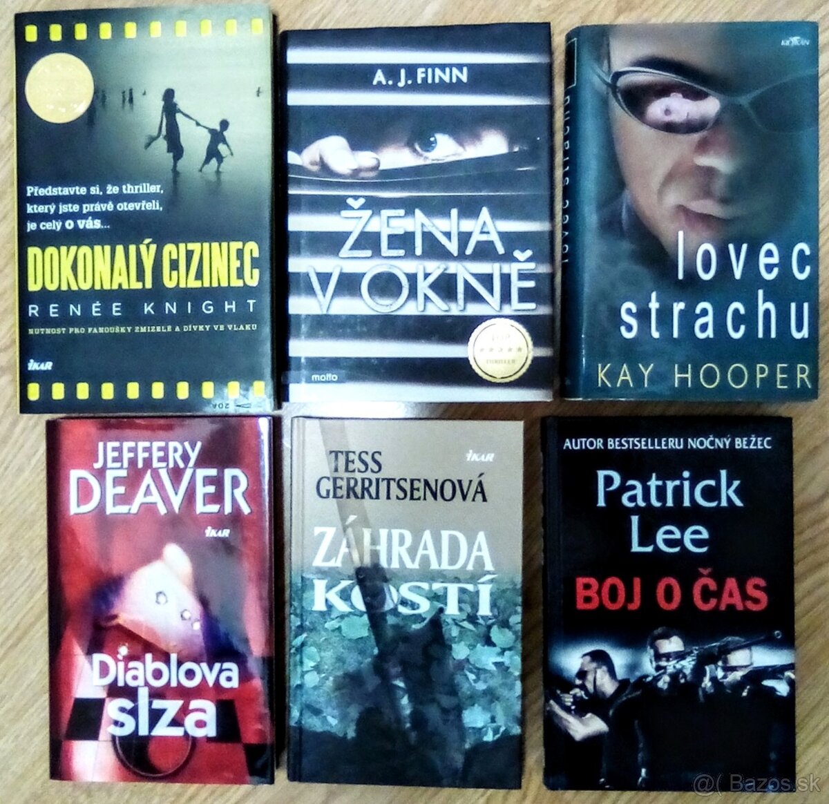 MIX KNIH=KRIMI, NAPÍNAVÉ ČÍTANIE