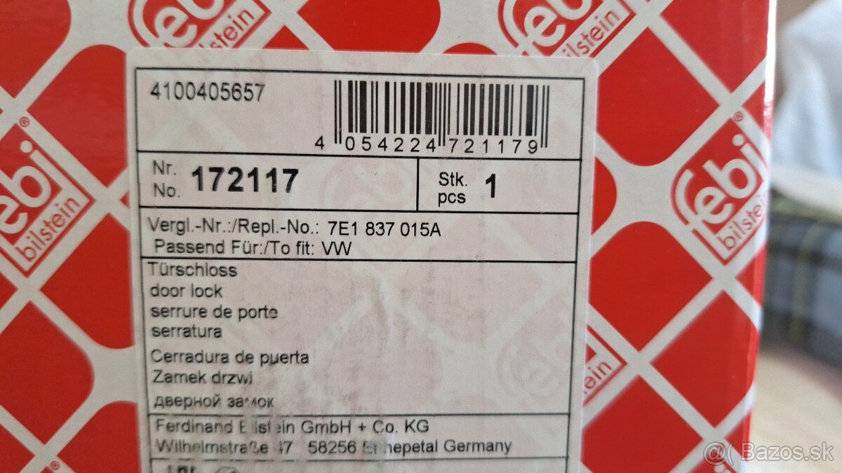 Zámok predných dverí