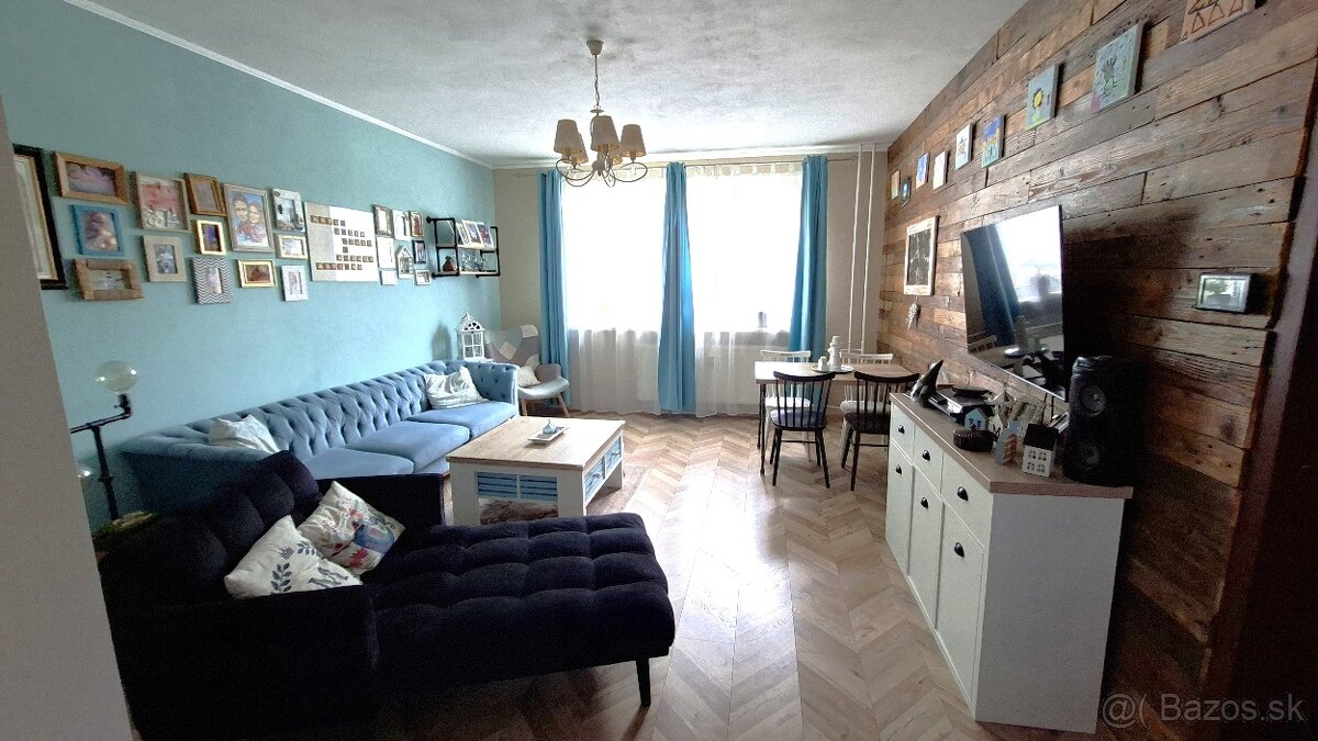 REZERVOVANÉ - Pekný 3.-izbový byt s loggiou po kompletnej re