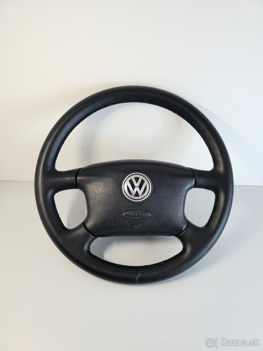 Originál VW t4 kožený volant Caravelle Multivan Transporter
