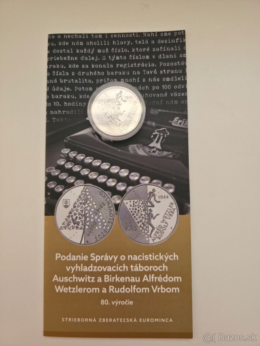 10€ proof Auchwitz- Birkenau BU