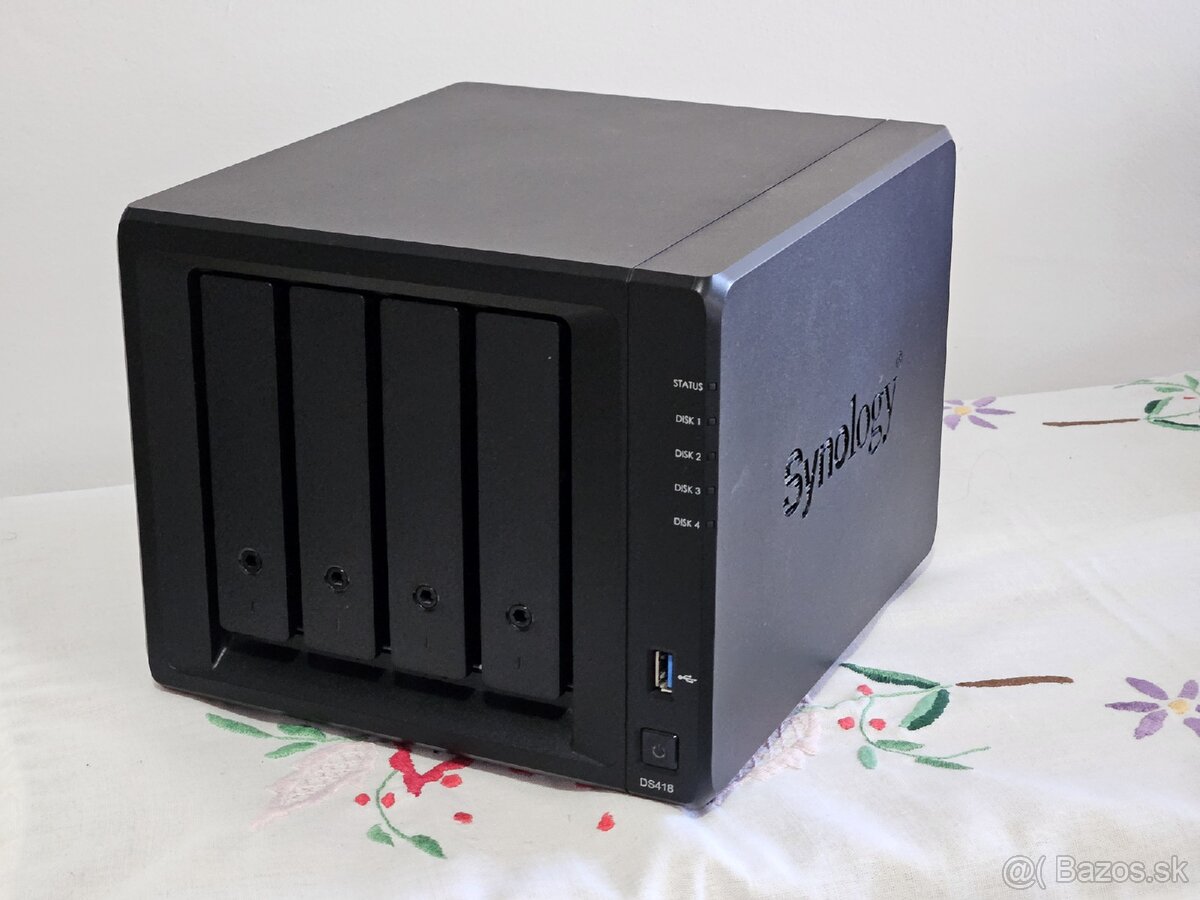 NAS Synology DS418 + 32TB (4x8TB) HDD