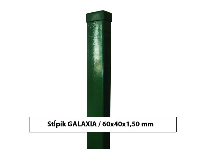 Predám 2ks plotové stľpiky Galaxia plus uchytky