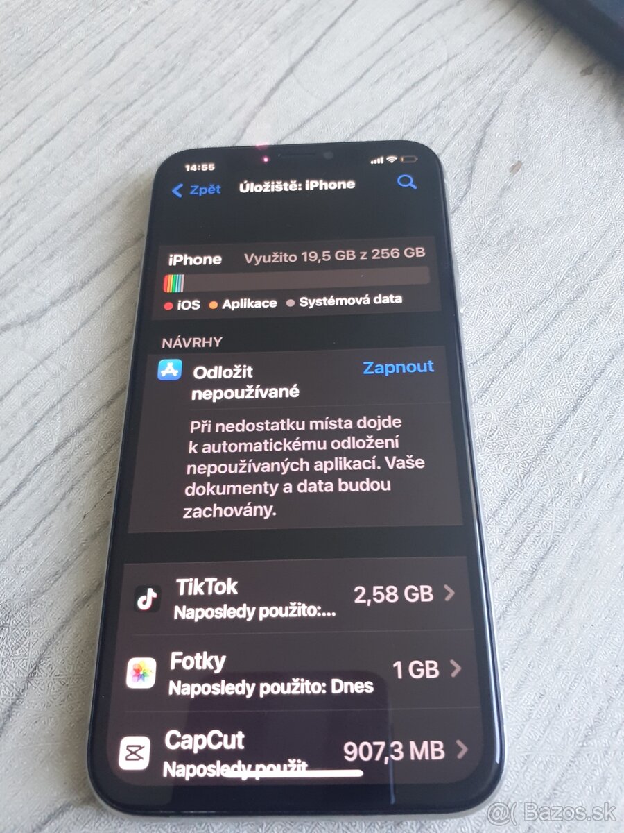 Iphone X silver 256gb